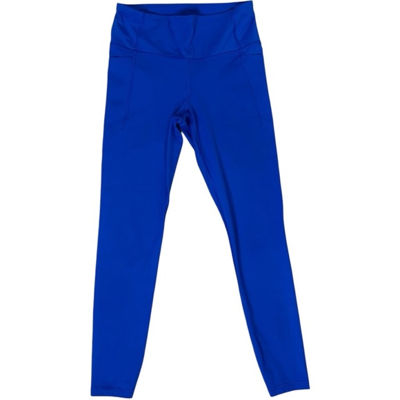 GAP Pants - Gap Fit Blue High Rise Legging Pockets Size Small